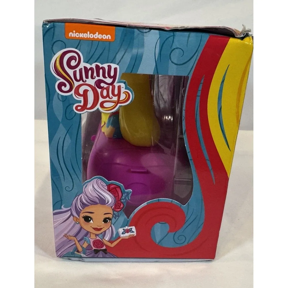 Nickelodeon NIB Sunny Day Stylin' Smile Set Toothbursh Holder & Rinse Cup